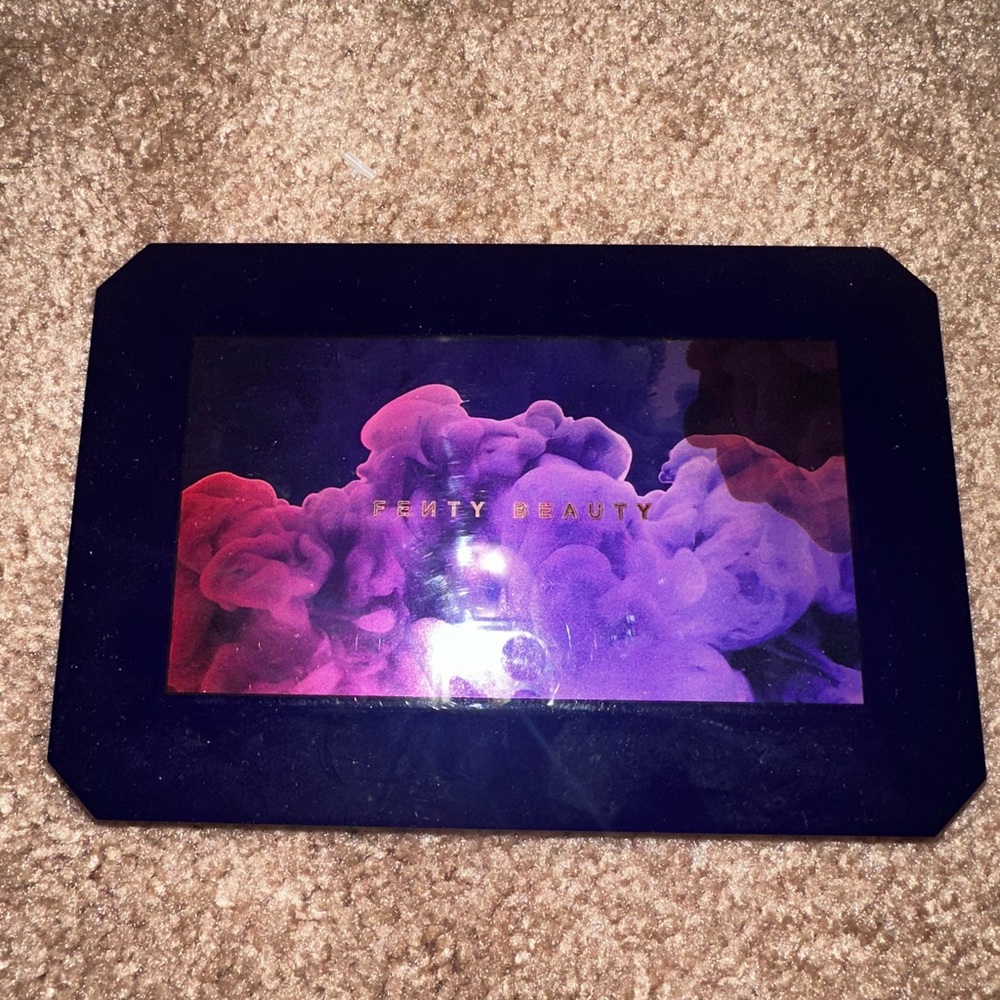 Fenty Beauty Black and Purple eyeshadow palette Lightly used
